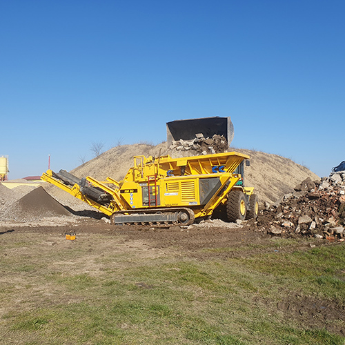 Drobilica za reciklažu građevinskog materijala